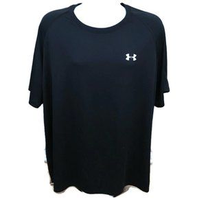Under Armour Mens Shirt 3XL Heatgear Black Pullover Athletic Top